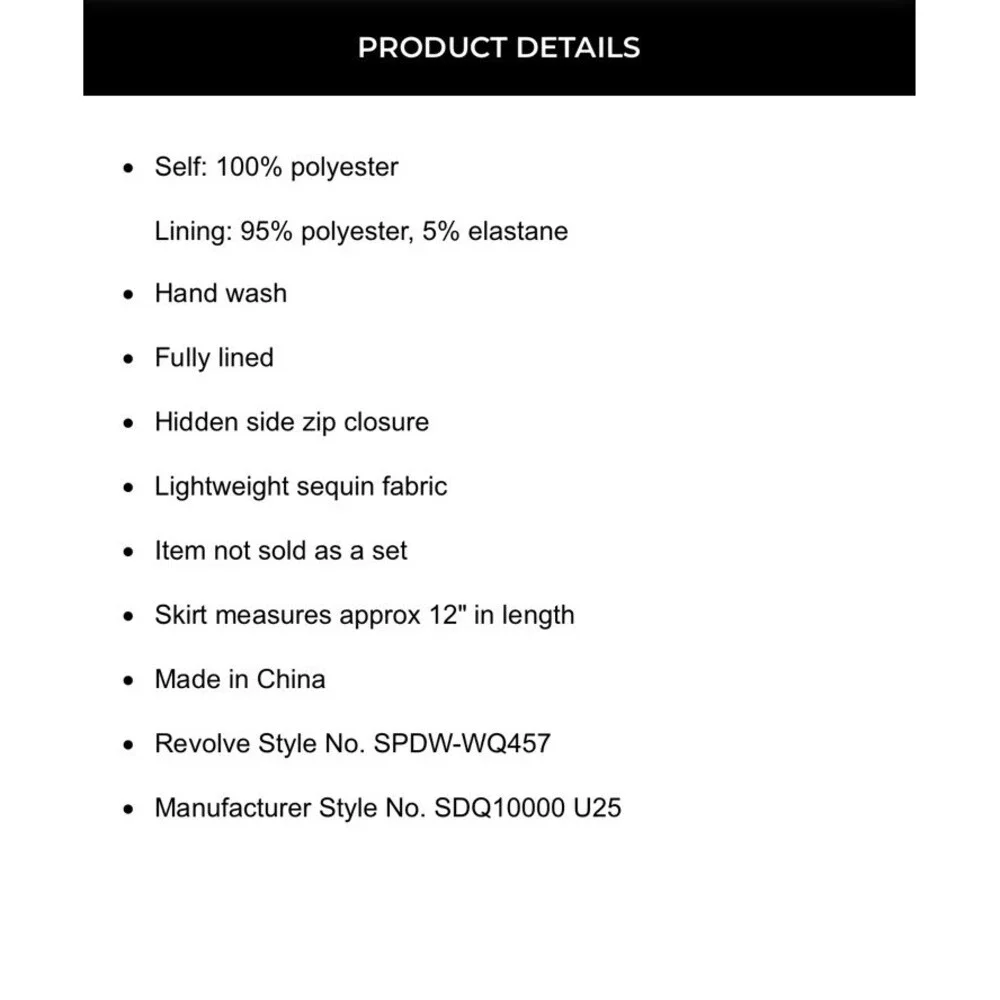 NWT Superdown Chantel Mini Skirt Size XS - Picture 5 of 11